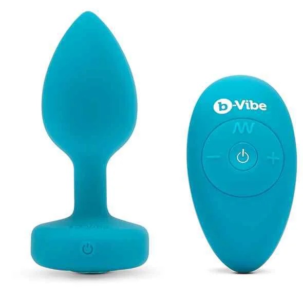 B-VibeVibratingJewelPlugS/MAquamarine