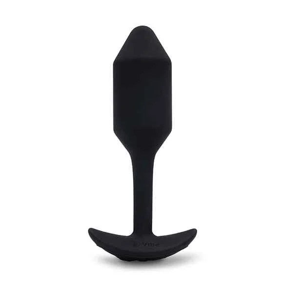 B-VibeVibratingSnugPlugMBlack
