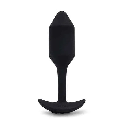 B-VibeVibratingSnugPlugMBlack