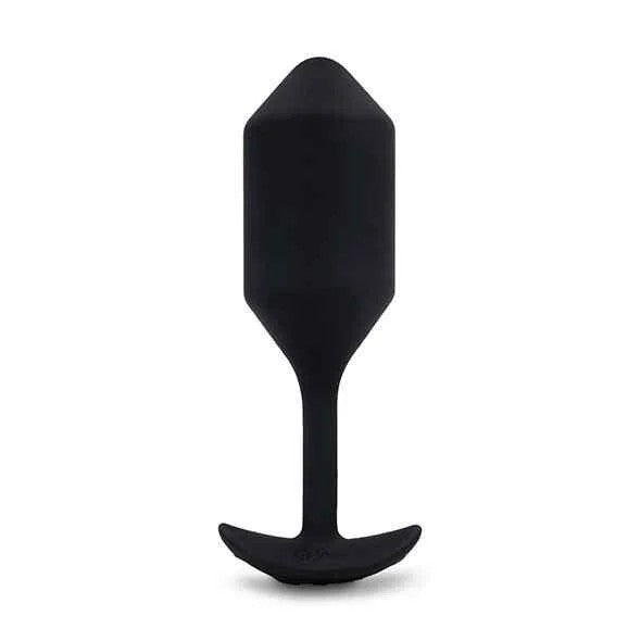 B-VibeVibratingSnugPlugXLBlack