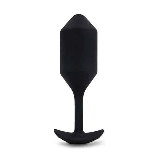B-VibeVibratingSnugPlugXLBlack
