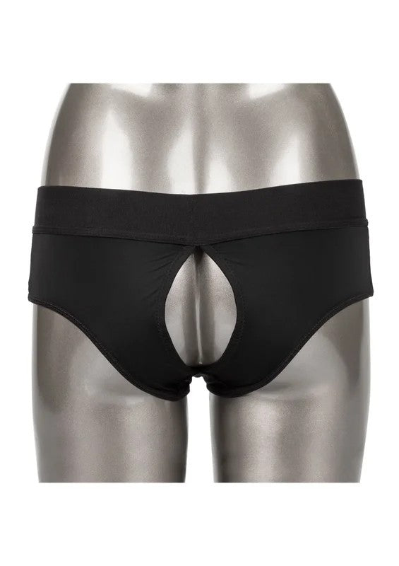 BacklessBriefBlackXXL/XXXL