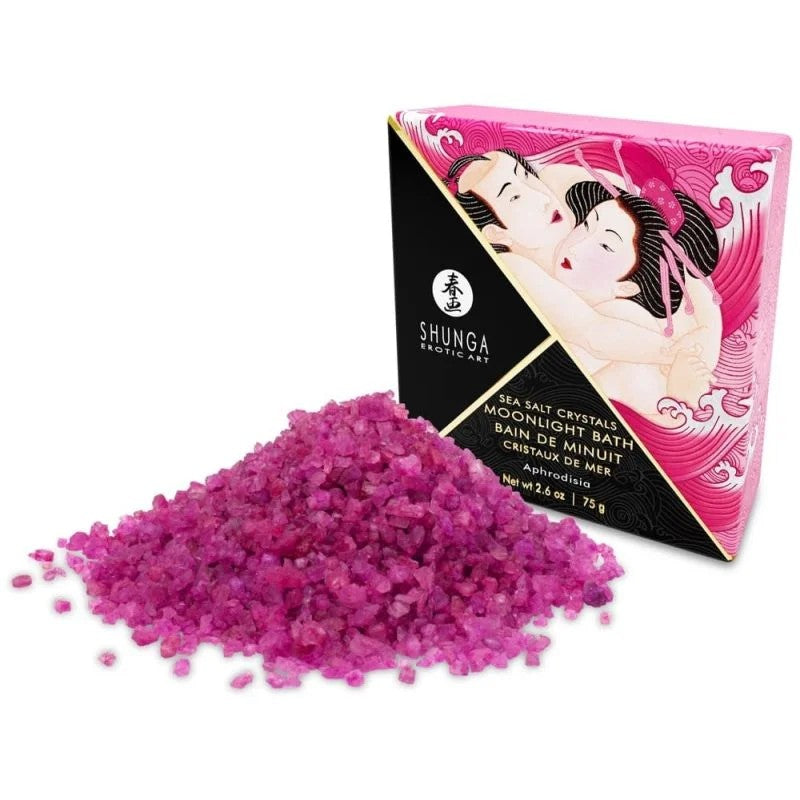 Badesalz„SeaSaltCrystalsMoonlightBath“mitSalzausdemTotenMeer,75g