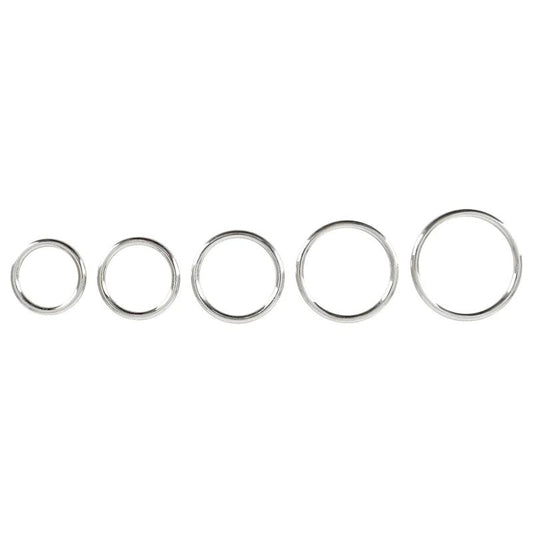 BadKitty–MetallPenisringSet(5-tlg)