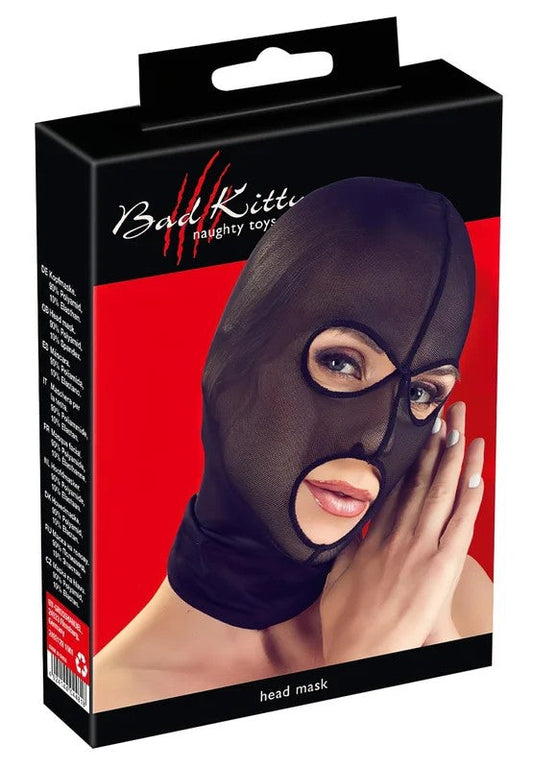 BadKitty–Netz-Blasmaske(schwarz)
