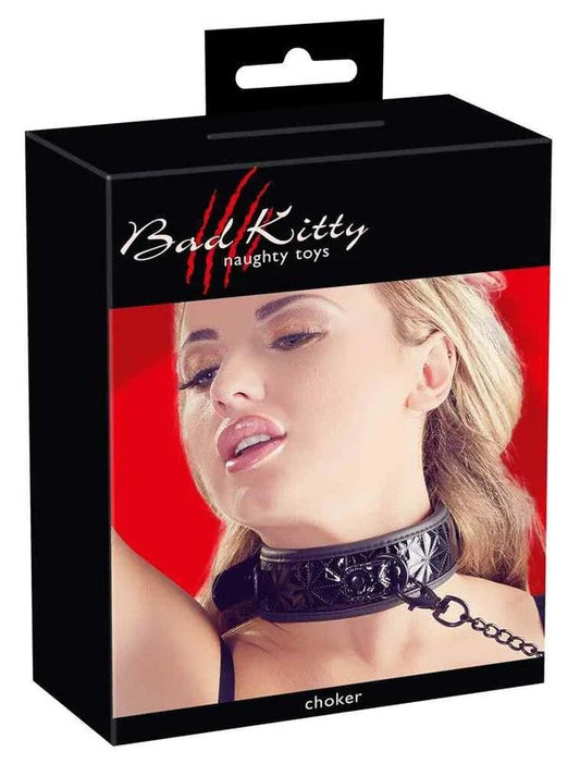 BadKittyHalsfesselundLeine
