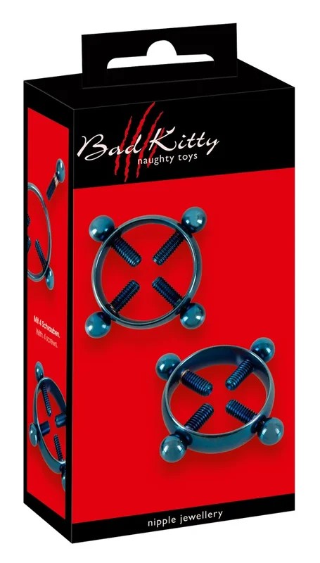 BadKittyNippleJewelleryBlau