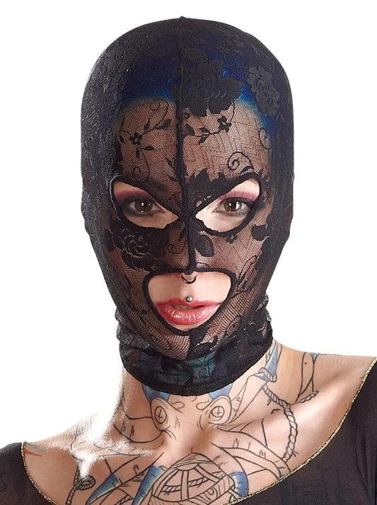 BadKittySpitzen-Maske
