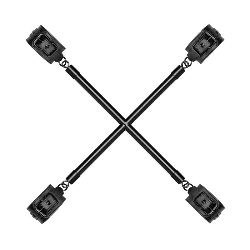 BedroomFantasiesHogTieCrossBarWithCuffsBlack