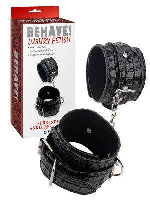Behave!LuxuryFetish–SurrenderFußfesseln