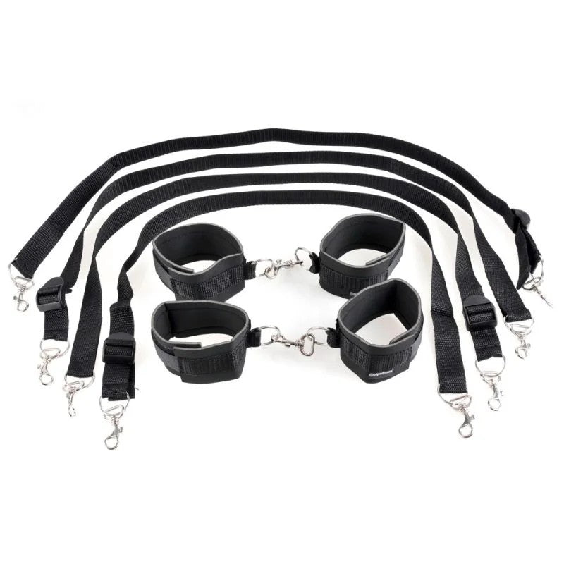 Bettfessel-Set„Cuff&TetherSet“