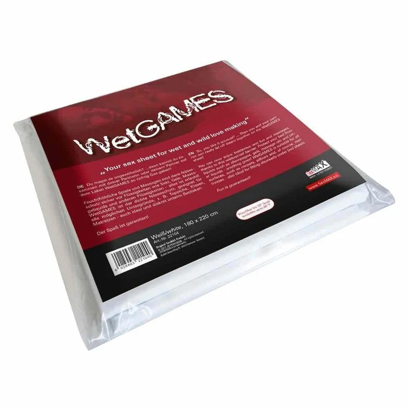 BettlakenausPVC–wasserfest180×220cm(weiss)