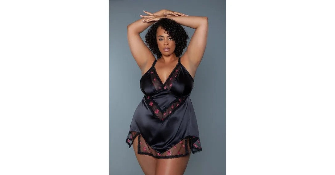 BeWickedKatherineBabydollBlack