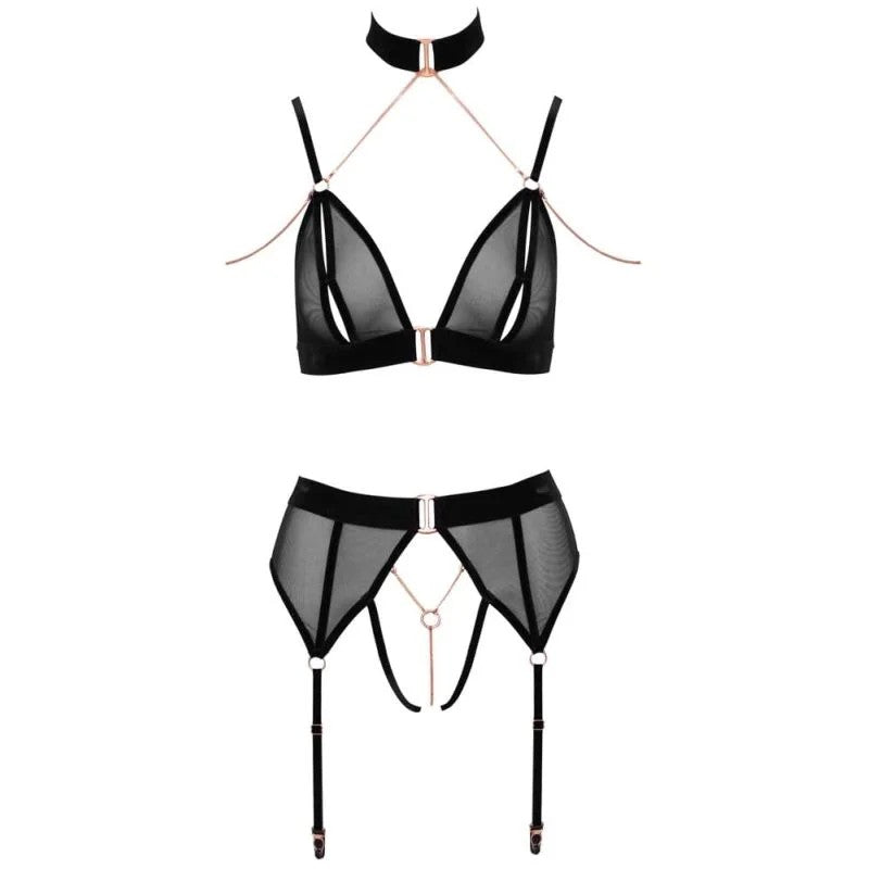 BHplusStraps-SlipouvertmitSamt-DetailsundroségoldfarbenenAccessoires