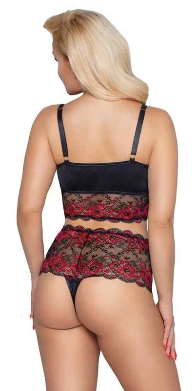 BHundSlipschwarz/rot3XL