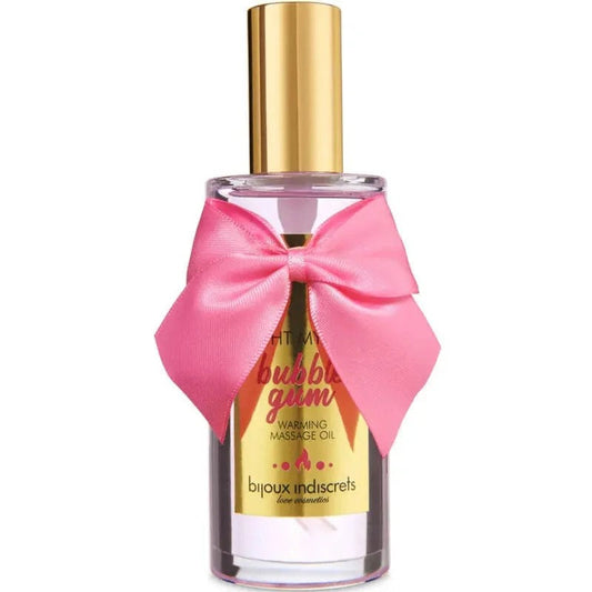 BIJOUX–INDISCRETSLIGHTMYFIREMASSAGEÖLWRMEEFFEKTGUM-GESCHMACK