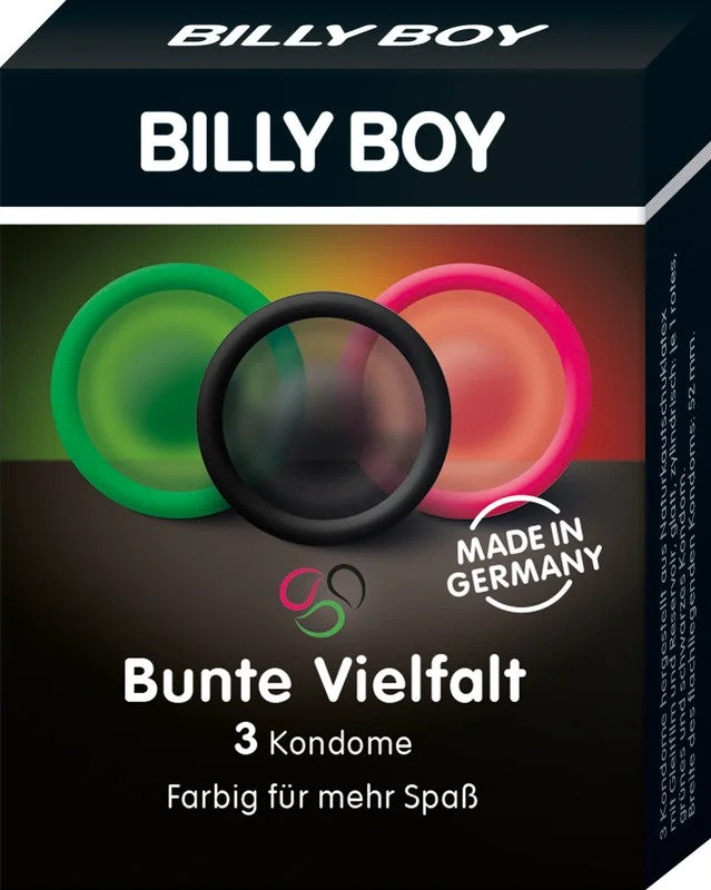BILLYBOY–BunteVielfalt–3Kondome