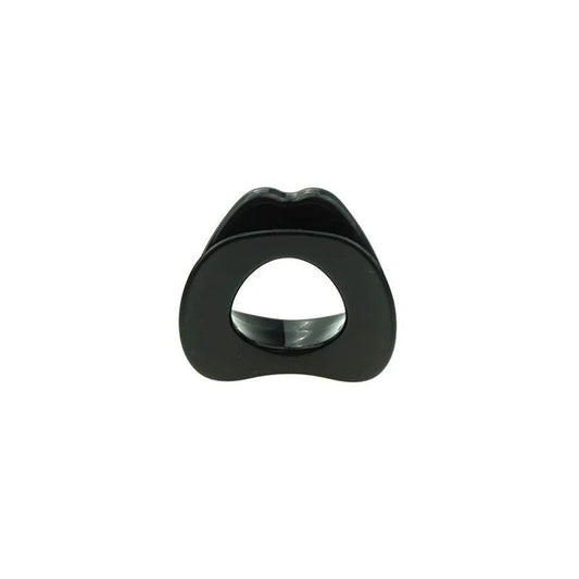 BlackOpenMouthStud