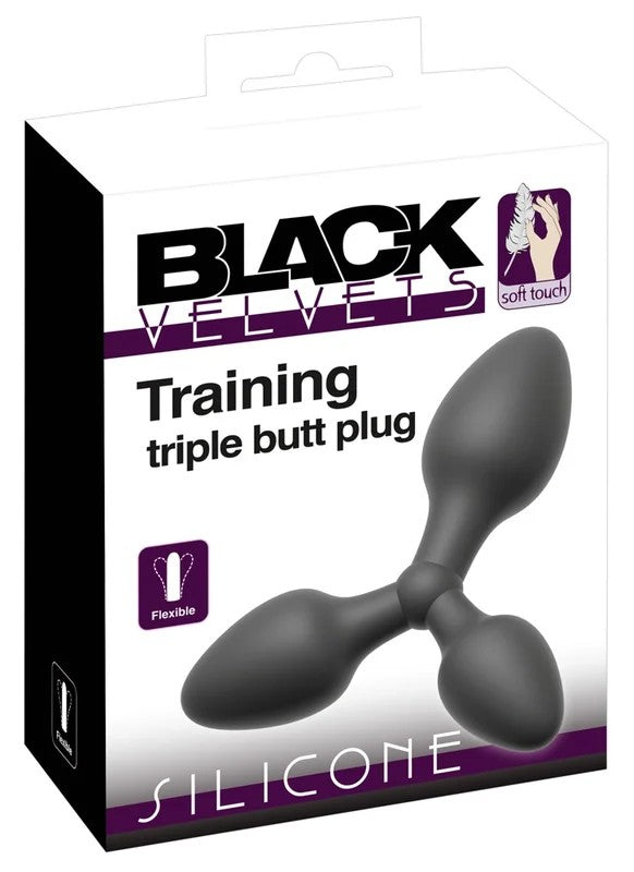 BlackVelvets–Trainingtriplebuttplug