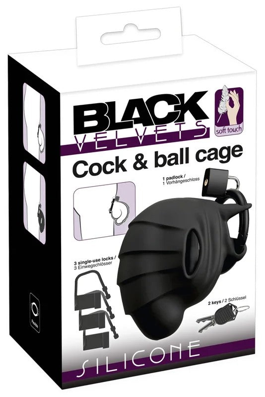BlackVelvetsCock&BallCage
