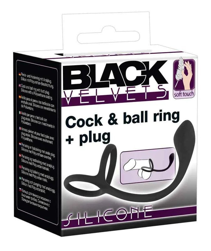 BlackVelvetsCock+Ballring