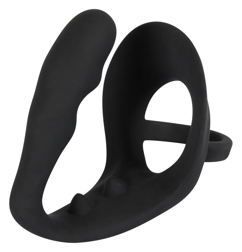 BlackVelvetsPenisringmitPlug