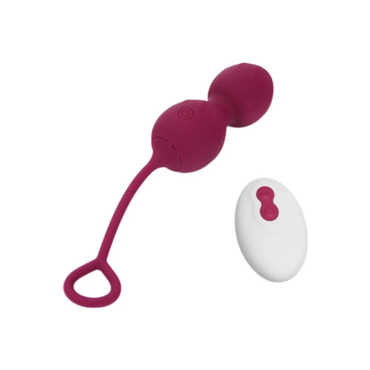 BLOSSOMSVAGINALHANTELVIBRATIONFERNBEDIENUNG10VIBRATIONENDUNKELROTVONARMONYVIBRATORS