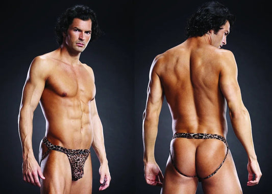 BLUELINEJockStrapLeopard