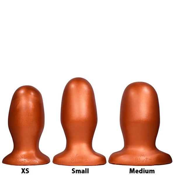 Blunt(TM)PlugdifferentsizesSSuperSoftBronze