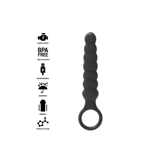BOBLEISTUNGSSTARKERANAL-DILATORAUSSILIKONVONBLACK&SILVER