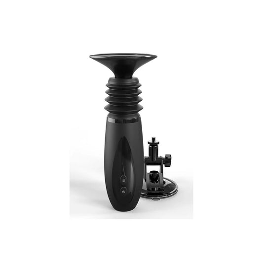 BODYDOCKTHRUSTERDILDOKLEMMEMIT7PUSH-MODISCHWARZVONFETISHFANTASYSERIES