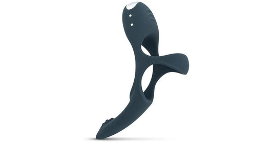 BonersTripleCockRingBlue