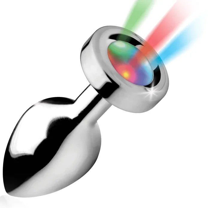 BootySparks–„LightUp“Analplugsilbermittel