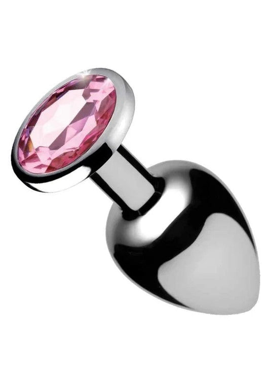 BootySparksPinkGemAnalPlugSmallPink2,5cm