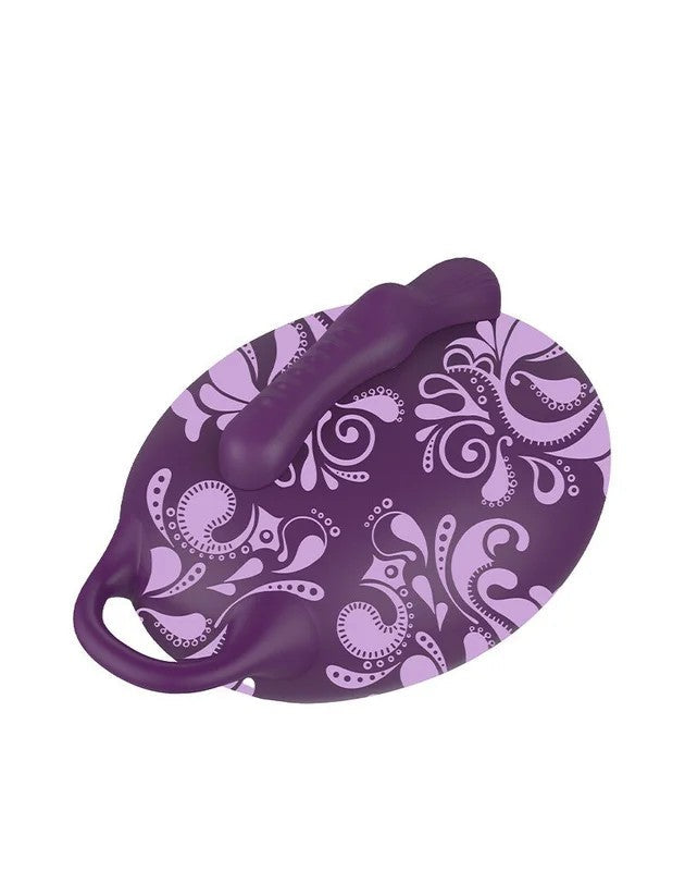 BouncyBlissFlowAufsitzvibratorLila