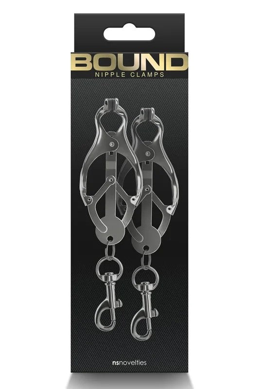BoundNippleClampsC3Gunmetal