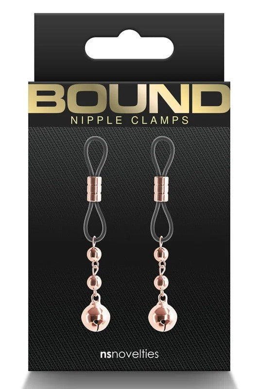 BoundNippleClampsD1RoseGold