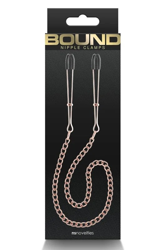 BoundNippleClampsDC3RoseGold