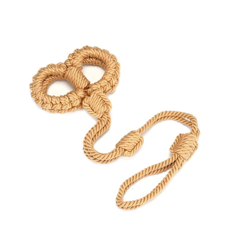 BoundYou2ShibariBondageRopeWristCuffsandLeash