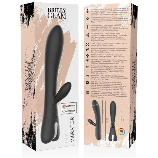BRILLYGLAM–ERIKVIBRATORWATCHMEKOMPATIBELMITDRAHTLOSERTECHNOLOGIE