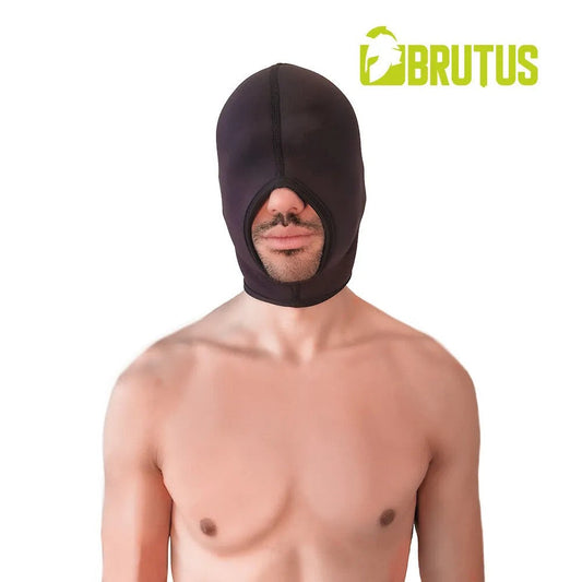 BrutusBlindNeoprenFaceFuckerHaubeSchwarz/Schwarz