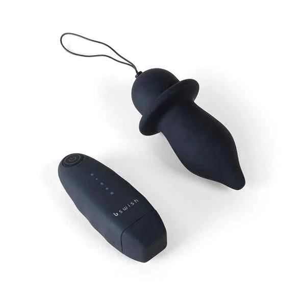 BSwish–bfilledClassicVibratingPlugBlack
