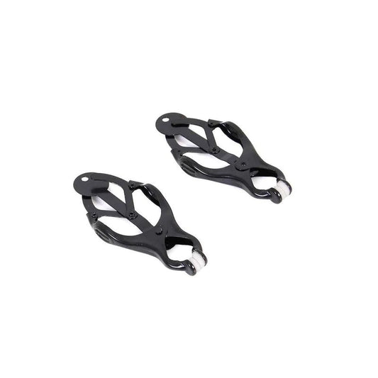 BudgetCloverNippleClampBlackSet
