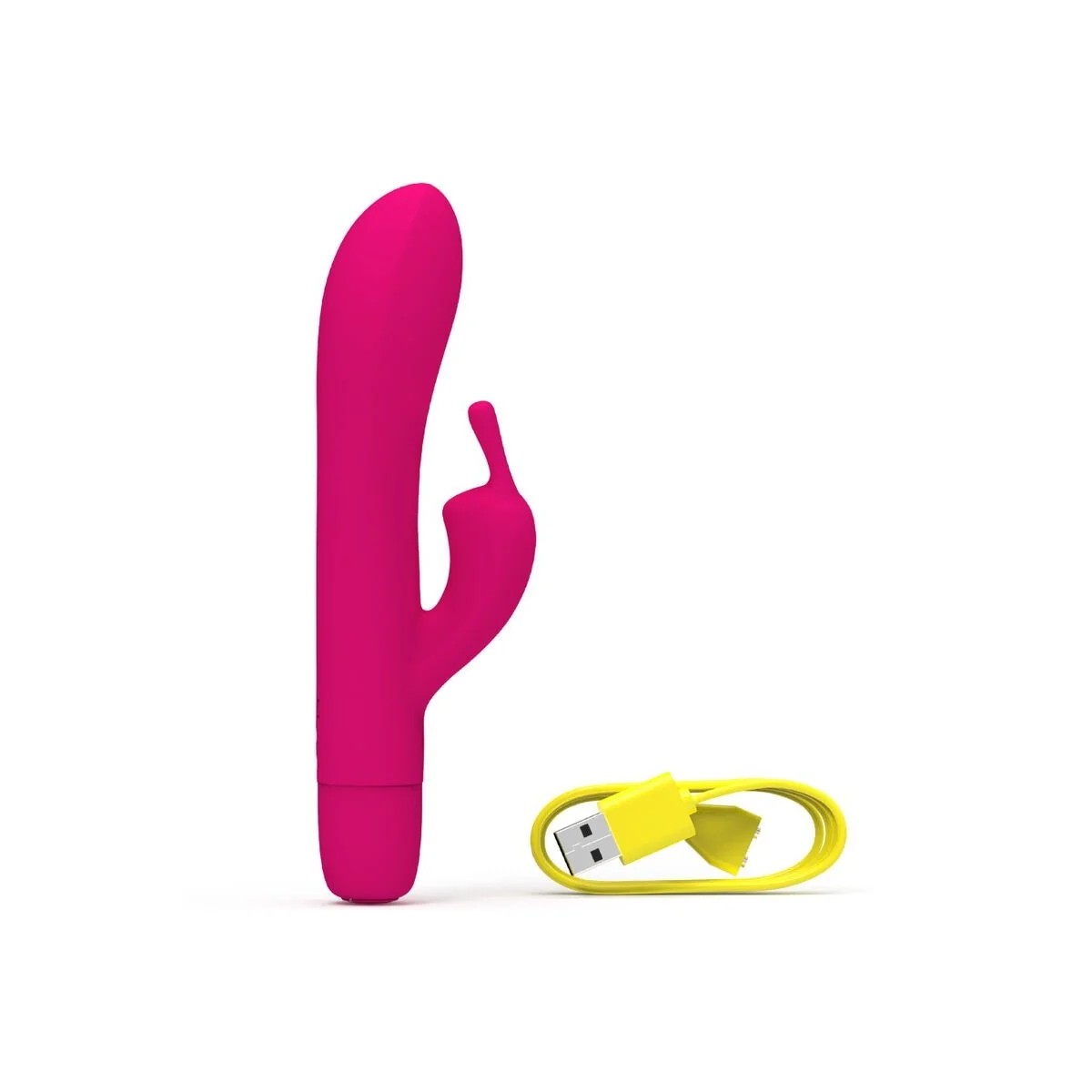 BWILDBUNNYINFINITEKLASSISCHERWIEDERAUFLADBARERVIBRATORROSASILIKONVONBSWISH