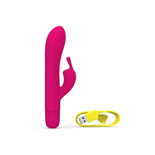 BWILDBUNNYINFINITEKLASSISCHERWIEDERAUFLADBARERVIBRATORROSASILIKONVONBSWISH