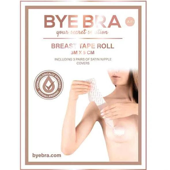 ByeBraBreastTapeRoll&SilkNippleCovers