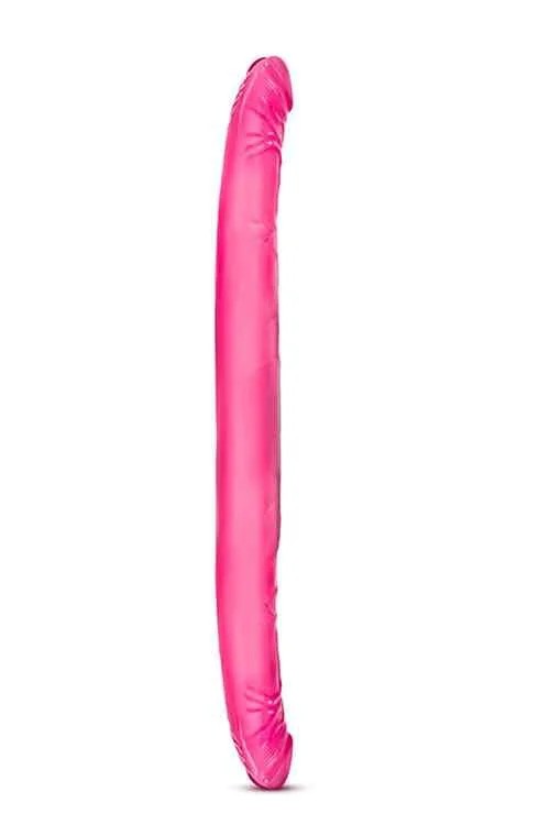 BYours–16InchDoubleDildoPink