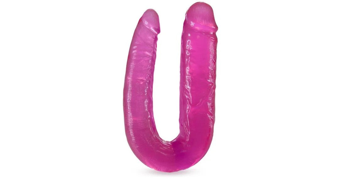 BYoursDoubleHeadedDildoPink