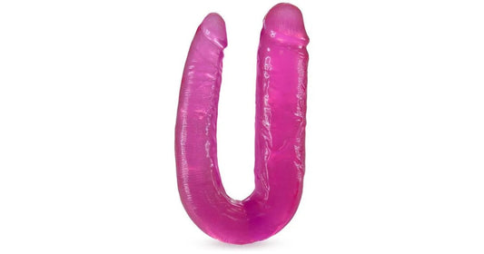 BYoursDoubleHeadedDildoPink