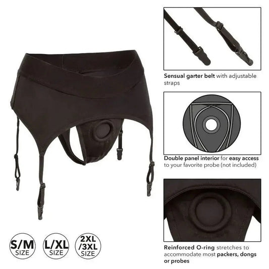 CALEXOTICS–BOUNDLESSTHONGMITGARTERS/M